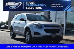 Bargain Used 2017 Chevrolet Equinox LS SUV in Montpelier OH