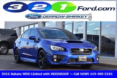 Used 2016 Subaru WRX Limited with MOONROOF Sedan in Montpelier OH