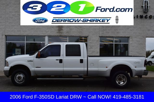 Used 2006 Ford F-350 Super Duty Lariat with VIN 1FTWW33P96EB55094 for sale in Montpelier, OH