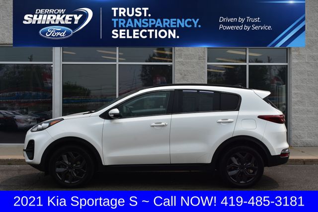 Used 2021 Kia Sportage S with VIN KNDP6CACXM7891211 for sale in Montpelier, OH