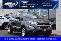 Bargain Used 2020 Ford EcoSport SE with MOONROOF and NAVIGATION SUV in Montpelier OH
