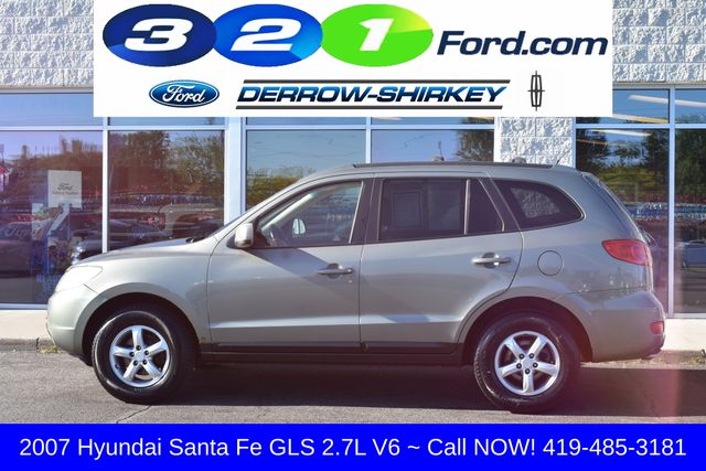 Used 2007 Hyundai Santa Fe GLS with VIN 5NMSG13D97H118907 for sale in Montpelier, OH