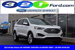 Used 2022 Ford Edge Titanium with MOONROOF, NAVIGATION and ADAPTIVE CR SUV in Montpelier OH