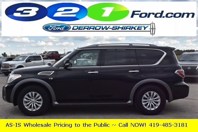 Used 2017 Nissan Armada SV with VIN JN8AY2NC6H9505953 for sale in Montpelier, OH