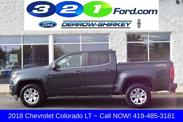 Used 2018 Chevrolet Colorado LT with VIN 1GCGTCEN7J1116433 for sale in Montpelier, OH