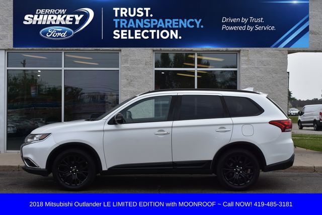 Used 2018 Mitsubishi Outlander LE with VIN JA4AZ3A38JZ026955 for sale in Montpelier, OH