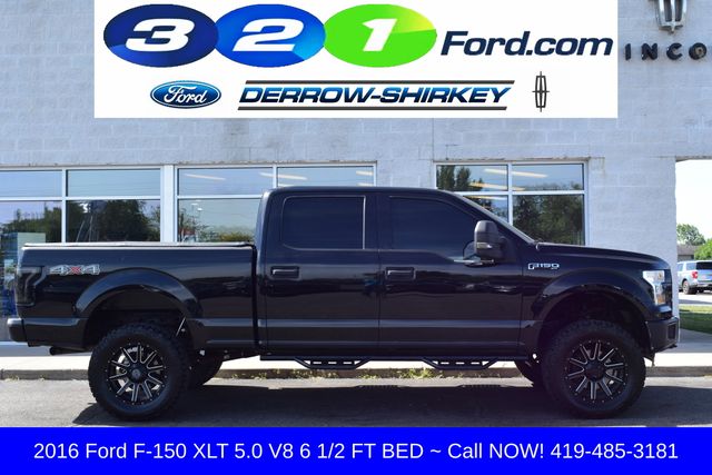 Used 2016 Ford F-150 XLT with VIN 1FTFW1EF9GFD02194 for sale in Montpelier, OH