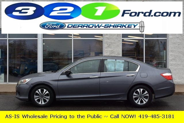 Used 2013 Honda Accord LX with VIN 1HGCR2F3XDA082630 for sale in Montpelier, OH