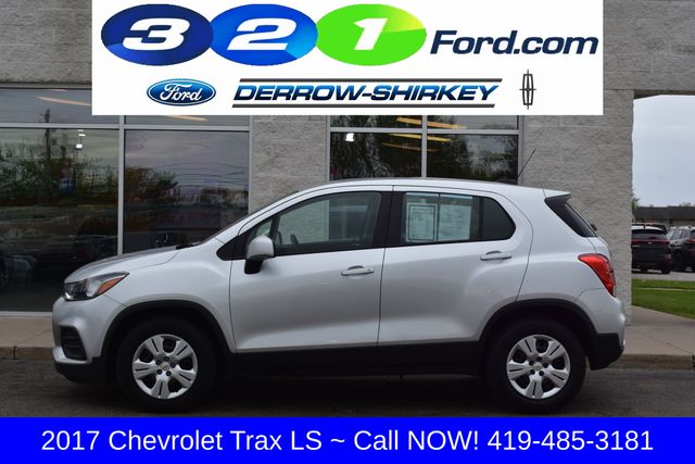 Used 2017 Chevrolet Trax LS with VIN KL7CJKSB0HB127901 for sale in Montpelier, OH