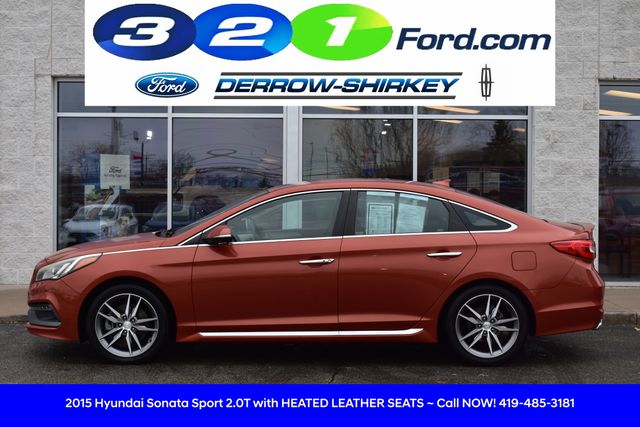 Used 2015 Hyundai Sonata Sport with VIN 5NPE34AB4FH043546 for sale in Montpelier, OH