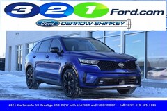 Bargain Used 2021 Kia Sorento SX-Prestige 3RD ROW with LEATHER and MOONROOF SUV in Montpelier OH