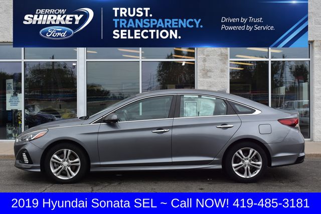 Used 2019 Hyundai Sonata SEL with VIN 5NPE34AF8KH780696 for sale in Montpelier, OH