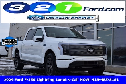 Used 2024 Ford F-150 Lightning Lariat Truck in Montpelier OH
