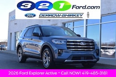 New 2026 Ford Explorer Active **ACTIVE COMFORT PACKAGE** SUV in Montpelier OH