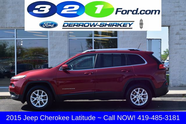 Used 2015 Jeep Cherokee Latitude with VIN 1C4PJMCB4FW675081 for sale in Montpelier, OH