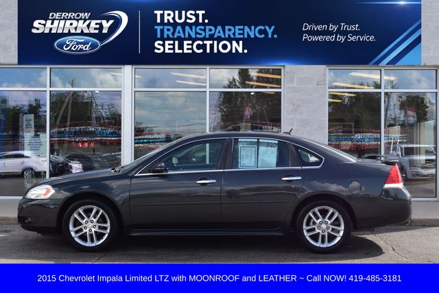 Used 2015 Chevrolet Impala Limited 1LZ with VIN 2G1WC5E39F1153614 for sale in Montpelier, OH