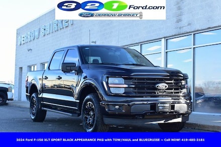 Used 2024 Ford F-150 XLT SPORT BLACK APPEARANCE PKG with TOW/HAUL and B Truck in Montpelier OH