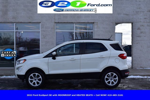 Used 2022 Ford EcoSport SE with VIN MAJ6S3GL2NC471584 for sale in Montpelier, OH