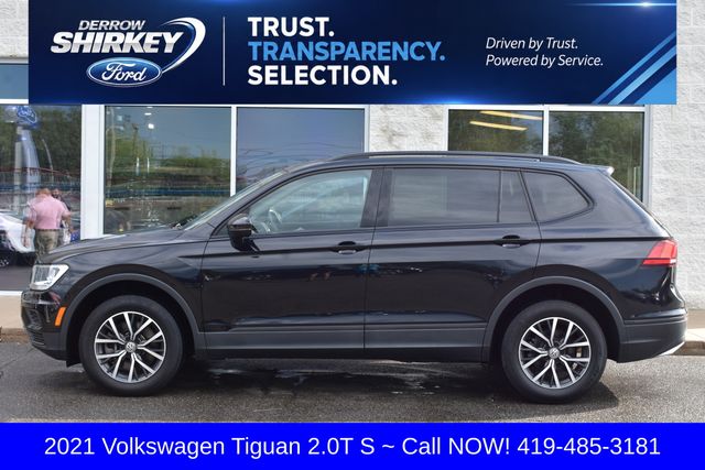 Used 2021 Volkswagen Tiguan S with VIN 3VV0B7AX5MM072069 for sale in Montpelier, OH