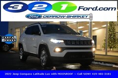 Used 2022 Jeep Compass Latitude Lux with MOONROOF SUV in Montpelier OH