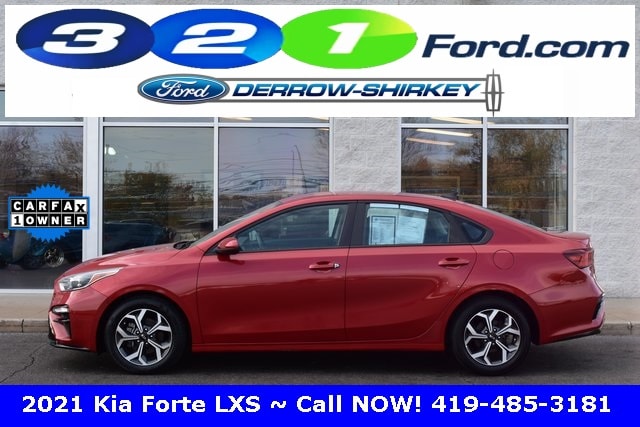 Used 2021 Kia Forte LXS with VIN 3KPF24AD4ME303972 for sale in Montpelier, OH