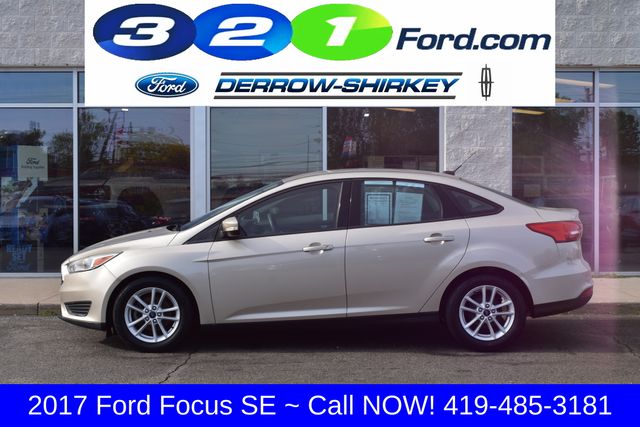 Used 2017 Ford Focus SE with VIN 1FADP3F25HL330756 for sale in Montpelier, OH
