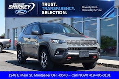 Used 2022 Jeep Compass Trailhawk with MOONROOF and ADAPTIVE CRUISE SUV in Montpelier OH