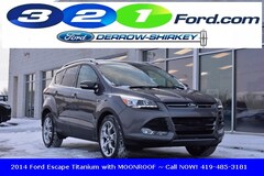 Bargain Used 2014 Ford Escape Titanium with MOONROOF SUV in Montpelier OH
