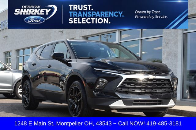 Used 2023 Chevrolet Blazer 2LT with VIN 3GNKBCR44PS121344 for sale in Montpelier, OH