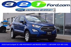 Used 2020 Ford EcoSport SE with MOONROOF and HEATED SEATS SUV in Montpelier OH