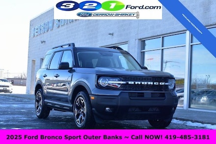 New 2025 Ford Bronco Sport Outer Banks SUV in Montpelier OH