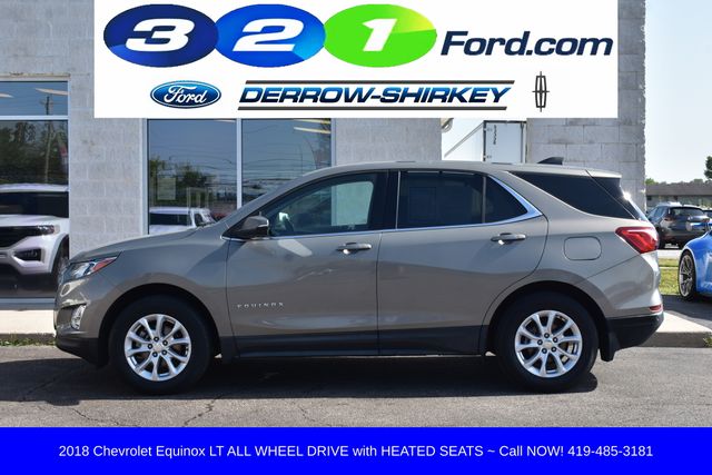 Used 2018 Chevrolet Equinox LT with VIN 3GNAXSEV4JS542042 for sale in Montpelier, OH