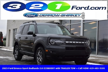 Used 2023 Ford Bronco Sport Badlands 2.0 ECOBOOST with TRAILER TOW SUV in Montpelier OH