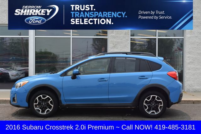 Used 2016 Subaru Crosstrek Premium with VIN JF2GPABC0G8200042 for sale in Montpelier, OH