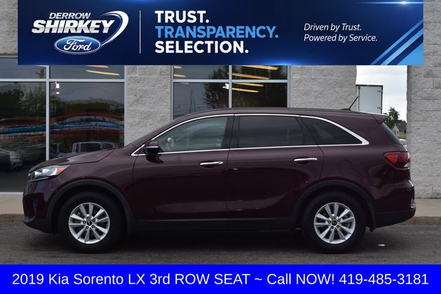 Used 2019 Kia Sorento LX with VIN 5XYPG4A31KG560648 for sale in Montpelier, OH