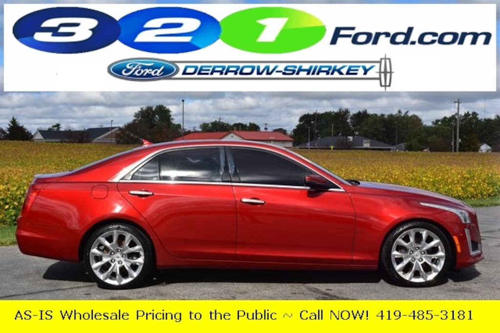 Used 2014 Cadillac CTS 2.0L Turbo Performance with PERFORMANCE EQUIPMENT Sedan