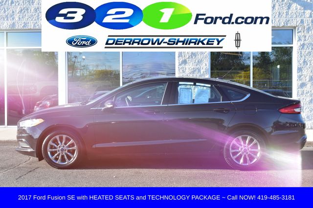 Used 2017 Ford Fusion SE with VIN 3FA6P0H75HR331276 for sale in Montpelier, OH