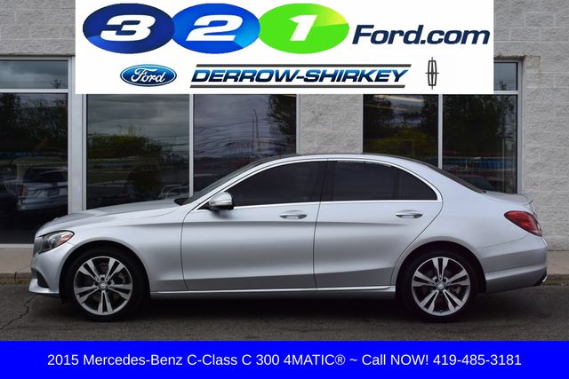 Used 2015 Mercedes-Benz C-Class C300 Luxury with VIN 55SWF4KB0FU066393 for sale in Montpelier, OH