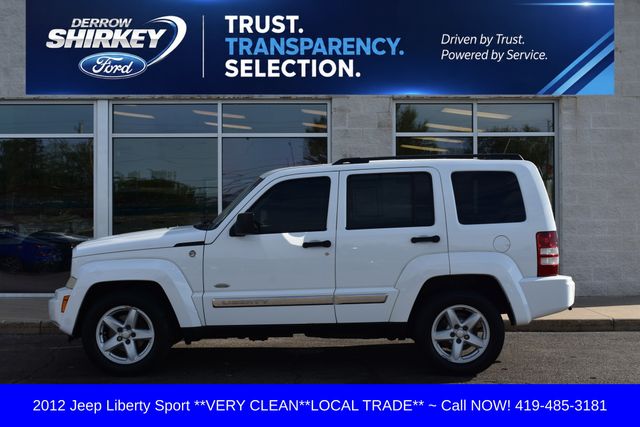 Used 2012 Jeep Liberty Sport with VIN 1C4PJMAK3CW210600 for sale in Montpelier, OH