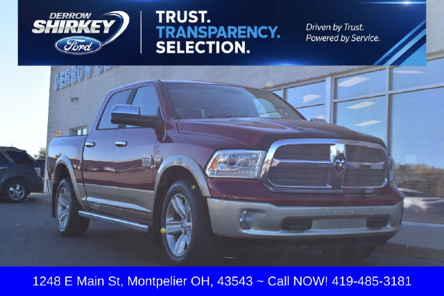 Bargain Used 2013 Ram 1500 Laramie Longhorn with MOONROOF Truck in Montpelier OH