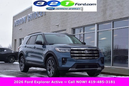 New 2026 Ford Explorer Active SUV in Montpelier OH