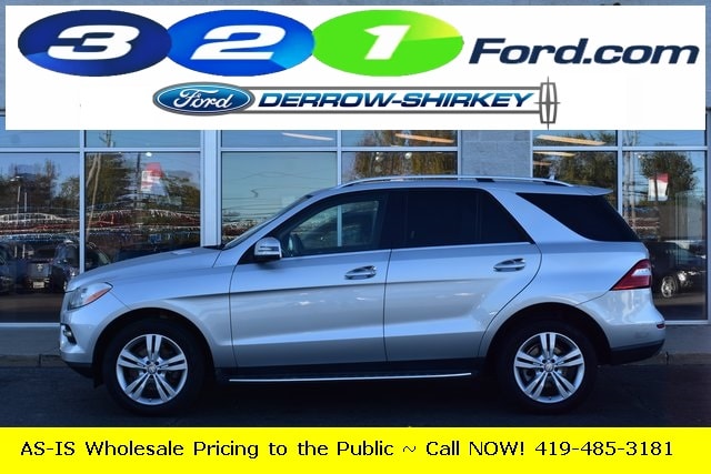 Used 2013 Mercedes-Benz M-Class ML350 with VIN 4JGDA5HB3DA189059 for sale in Montpelier, OH