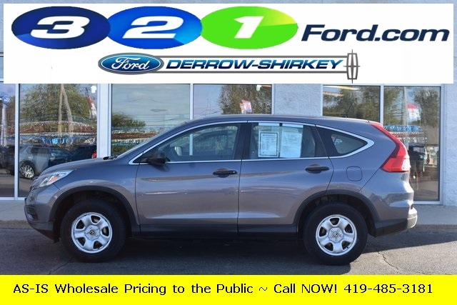 Used 2016 Honda CR-V LX with VIN 5J6RM4H34GL140895 for sale in Montpelier, OH