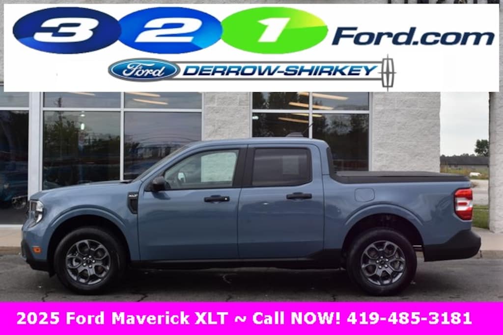 New 2025 Ford Maverick XLT LUXURY PKG with MOONROOF and CO-PILOT 360 Truck