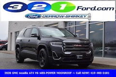 Used 2020 GMC Acadia AT4 V6 with POWER MOONROOF SUV in Montpelier OH