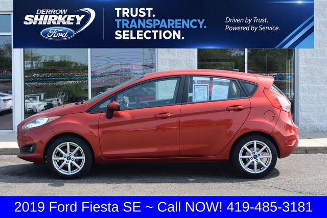 Used 2019 Ford Fiesta SE with VIN 3FADP4EJ3KM105756 for sale in Montpelier, OH