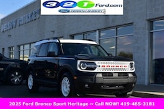 New 2025 Ford Bronco Sport Heritage with MOONROOF SUV near Bryan OH