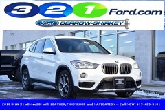 Bargain Used 2018 BMW X1 xDrive28i with LEATHER, MOONROOF and NAVIGATION SUV in Montpelier OH