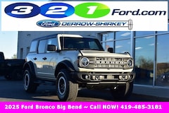 New 2025 Ford Bronco Big Bend BLACK DIAMOND with SASQUATCH PACKAGE SUV in Montpelier OH