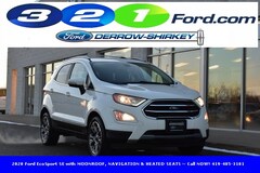 Used 2020 Ford EcoSport SE with MOONROOF and NAVIGATION SUV in Montpelier OH